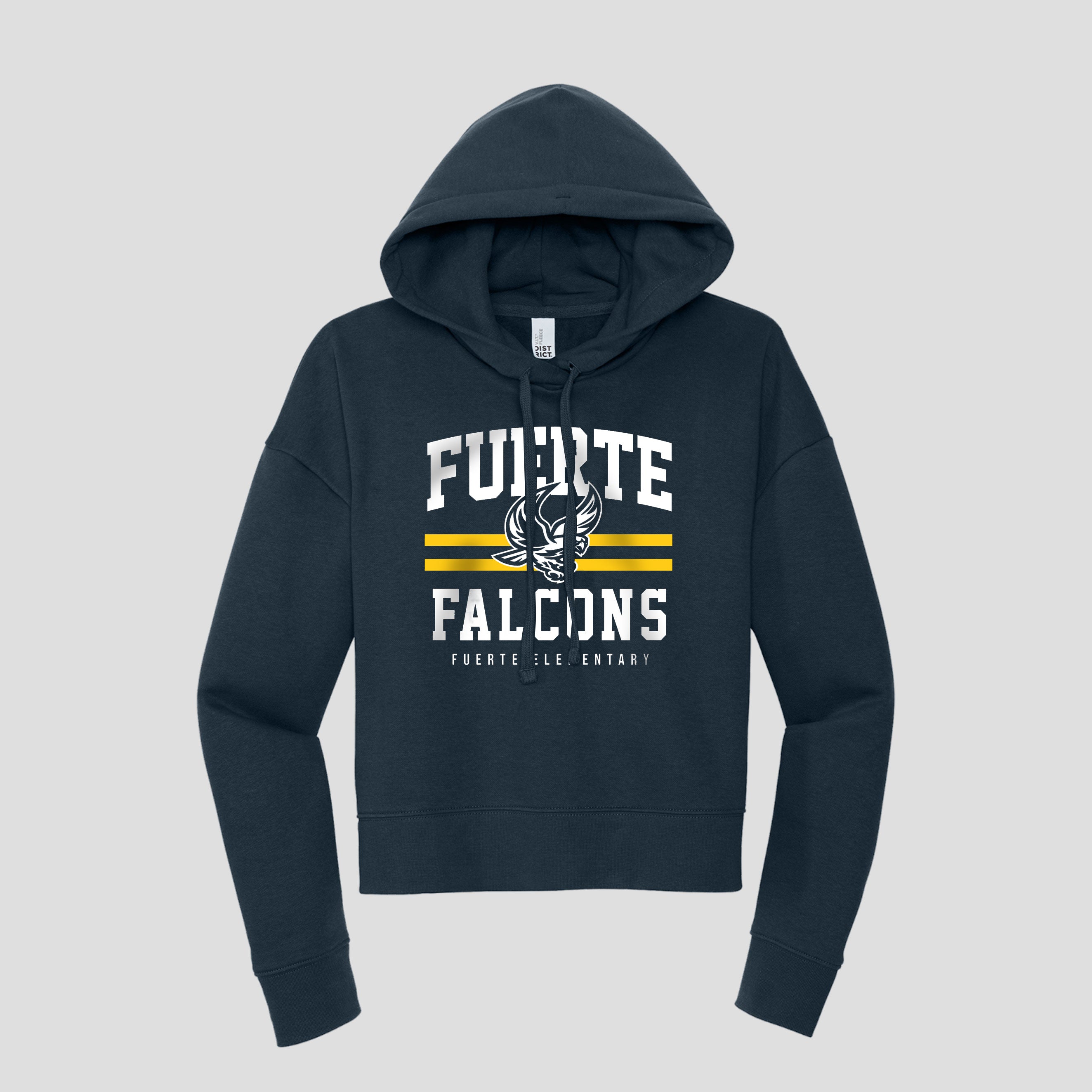 Fuerte Women's Crop Fleece Hoodie